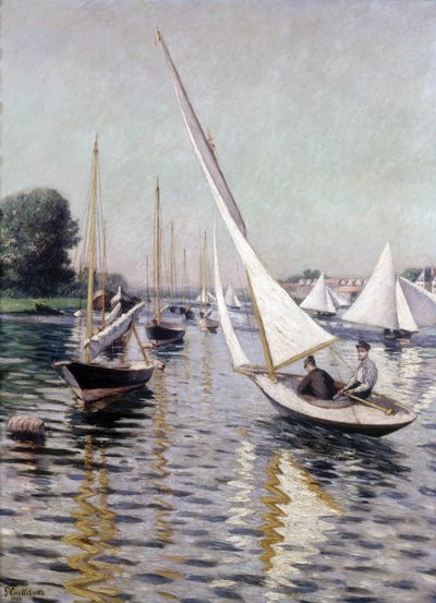 Regatta Argenteuilissa 1893. tekijältä Gustave Caillebotte