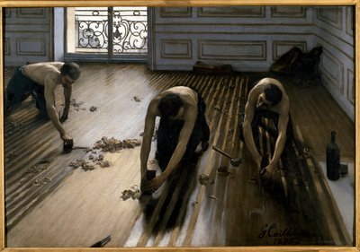 Lattiakaapimet tekijältä Gustave Caillebotte
