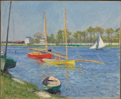 Seine Argenteuilissa, 1882 tekijältä Gustave Caillebotte