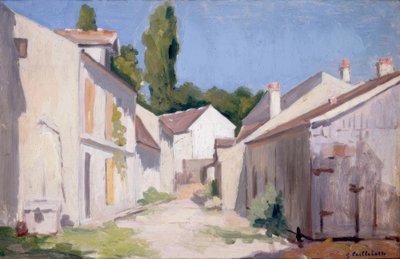 Un chemin à Yerres tekijältä Gustave Caillebotte