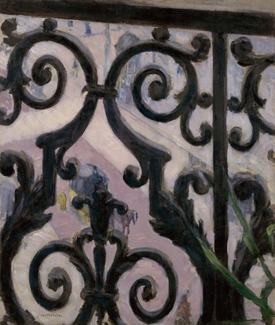 Näkymä parvekkeelta tekijältä Gustave Caillebotte