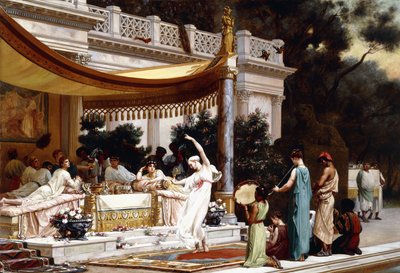 Pleasant Hours in the House Lucullus, 1977 tekijältä Gustave Clarence Rodolphe Boulanger