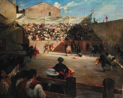 Harjoitustaistelu Biskajassa, 1888 tekijältä Gustave Colin