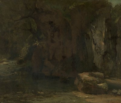 La Louen kalliot tekijältä Gustave Courbet