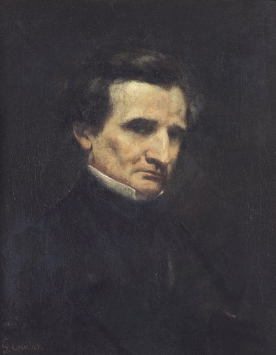Hector Berlioz (1803-69) 1850 tekijältä Gustave Courbet