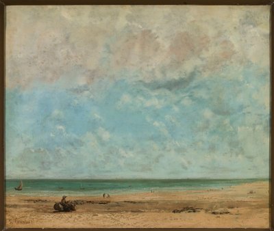 Rannikkomaisema tekijältä Gustave Courbet