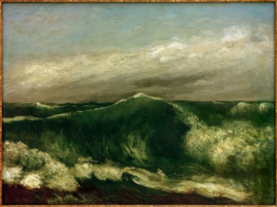 La Vague tekijältä Gustave Courbet