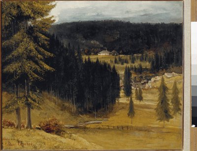 La ferme des Pussets tekijältä Gustave Courbet