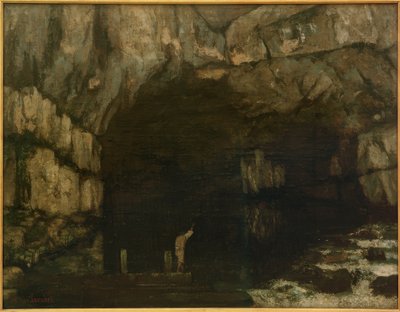 Lähde de la Loue tekijältä Gustave Courbet