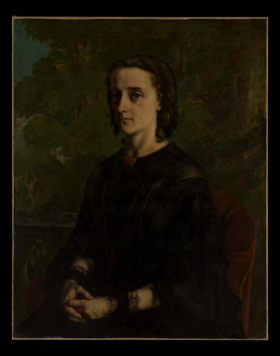 Madame Frédéric Breyer (Fanny Hélène Van Bruyssel, 1830-1894) tekijältä Gustave Courbet