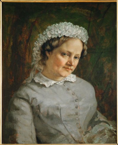 Madame Proudhon, filosofi Pierre-Joseph Proudhonin vaimo (maalaus kankaalle) tekijältä Gustave Courbet
