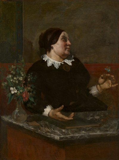 Äiti Grégoire tekijältä Gustave Courbet