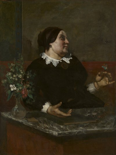 Äiti Grégoire, 1855 ja 1857-59 tekijältä Gustave Courbet