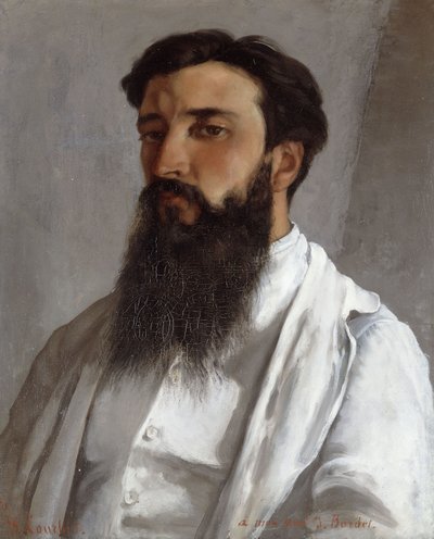 Jules Bordetin muotokuva, 1870 tekijältä Gustave Courbet