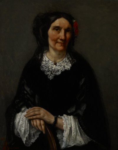 Anika Psalmonin, rouva Robinin, muotokuva tekijältä Gustave Courbet