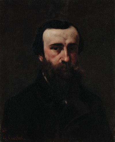Monsieur Nicollen muotokuva, 1862 tekijältä Gustave Courbet