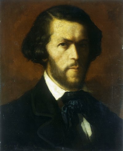 Gentlemanin muotokuva tekijältä Gustave Courbet