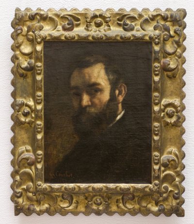 Miehen muotokuva tekijältä Gustave Courbet