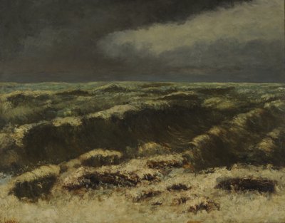 Myrskyinen meri Myrskyinen meri. tekijältä Gustave Courbet