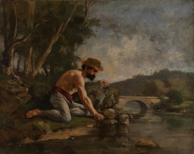 Kalastaja tekijältä Gustave Courbet