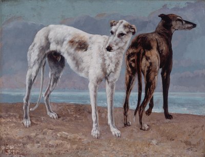 Comte de Choiseulin vinttikoirat tekijältä Gustave Courbet