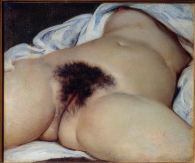 Maailman alkuperä tekijältä Gustave Courbet
