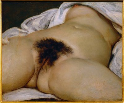 Maailman alkuperä tekijältä Gustave Courbet