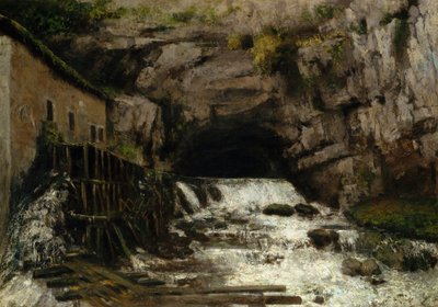 Louen lähde, 1864 tekijältä Gustave Courbet