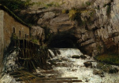 Louen lähde, 1864. tekijältä Gustave Courbet