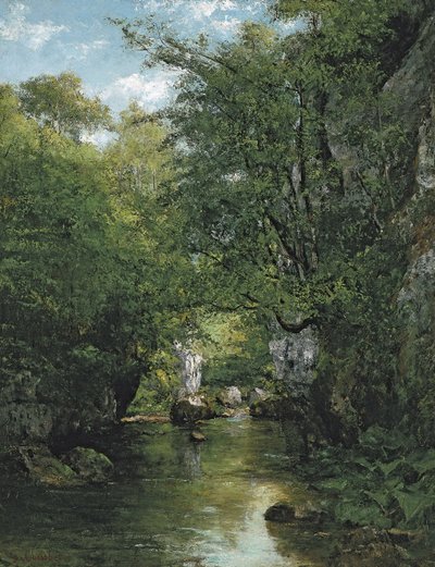 Virta tekijältä Gustave Courbet