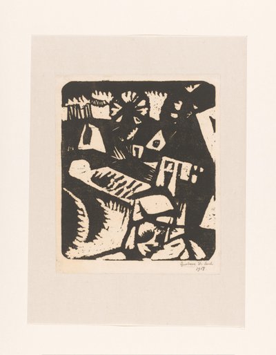 Maisema tekijältä Gustave De Smet (signed by artist)