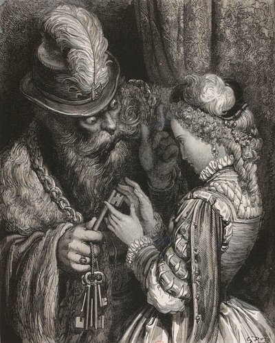 Sinilintu tekijältä Gustave Dore