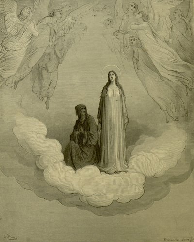 Gustave Doré - Paradiso, c. XXI, v. 1-3. tekijältä Gustave Dore