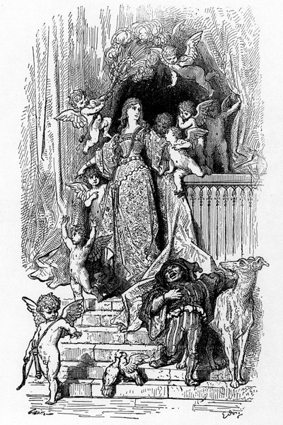 Alcina loistossaan tekijältä Gustave Dore