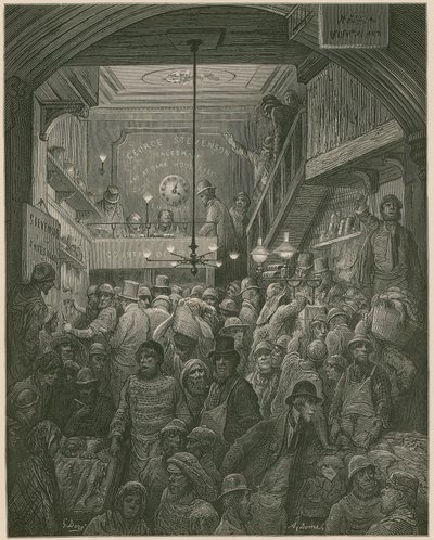 Billingsgate tekijältä Gustave Dore