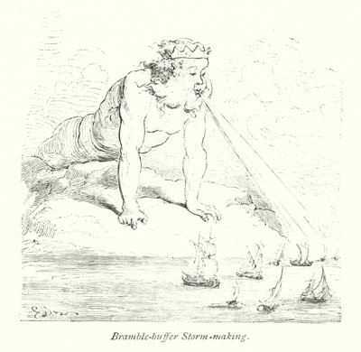 Bramble Buffer Storm Making (kaiverrus) tekijältä Gustave Dore