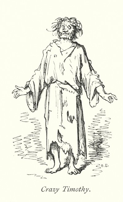 Crazy Timothy (kaiverrus) tekijältä Gustave Dore