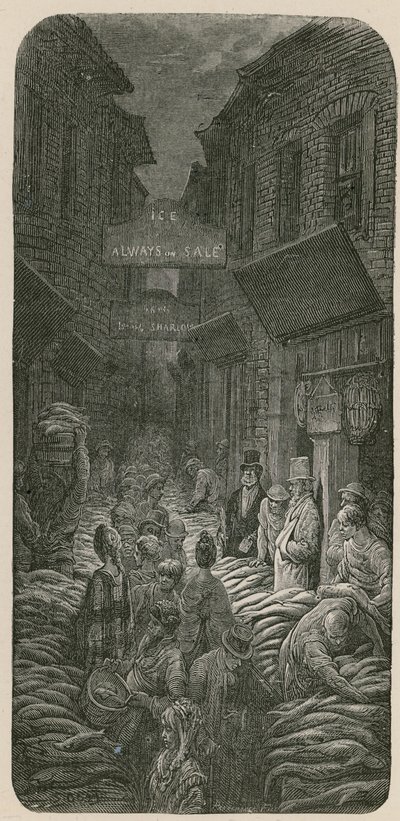 Dark Horse Lane, Billingsgate tekijältä Gustave Dore