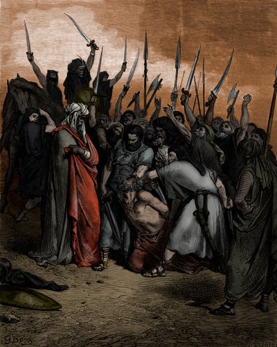 Doré: Agagin kuolema - Raamattu tekijältä Gustave Dore