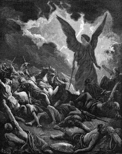 Sanheribin isännän tuhoaminen tekijältä Gustave Dore