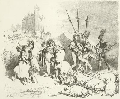 Feodaalinen käyttö (syväpaino) tekijältä Gustave Dore