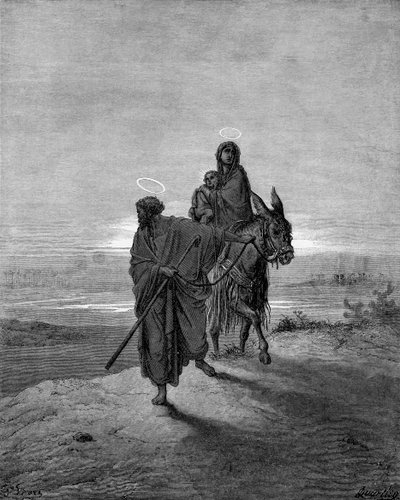 Lento Egyptiin tekijältä Gustave Dore