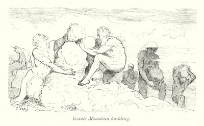 Giants Mountain Building (kaiverrus) tekijältä Gustave Dore