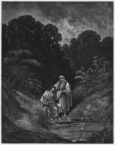 Gustave Dore Raamattu: David ja Jonathan tekijältä Gustave Dore