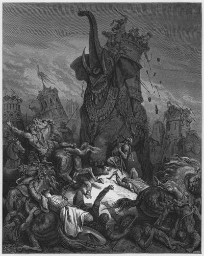 Gustave Dore Raamattu: Eleazarin kuolema tekijältä Gustave Dore