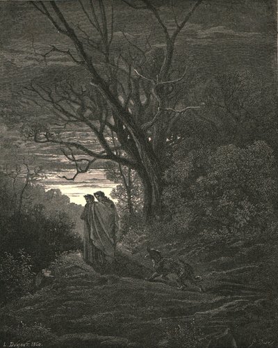 Hän, heti kun hän näki minun itkevän, c1890. tekijältä Gustave Dore