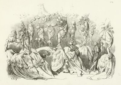 Päämekot Louis XVI:n valtakaudella (syväpaino) tekijältä Gustave Dore