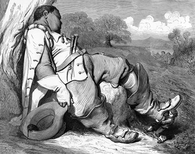 Hop o my Thumb, kaiverrus Gustave Doré. tekijältä Gustave Dore