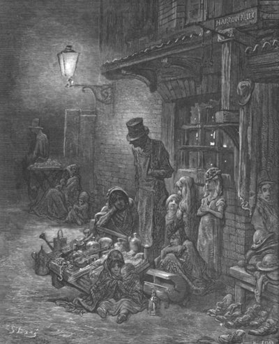 "Houndsditch", 1872. tekijältä Gustave Dore