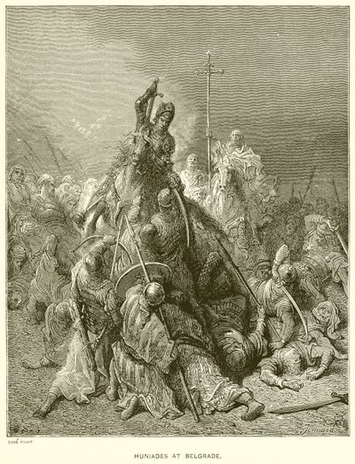 Huniades Belgradissa tekijältä Gustave Dore
